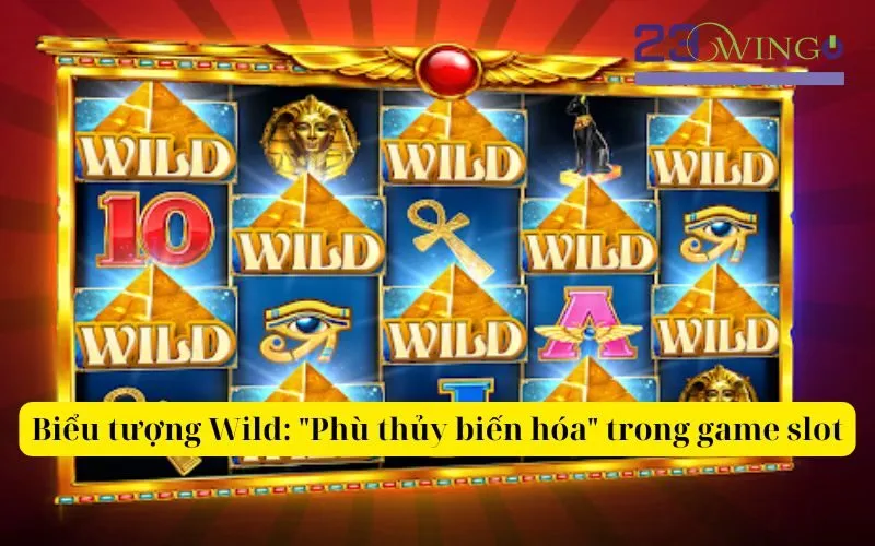 Biểu tượng Wild Phù thủy biến hóa trong game slot