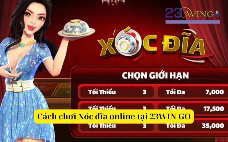 Cách chơi Xóc đĩa online tại 23WIN GO