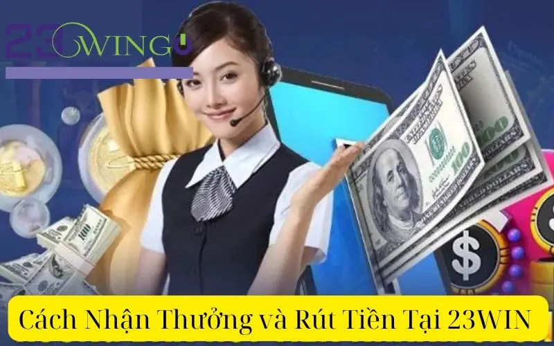 Cách Nhận Thưởng và Rút Tiền Tại 23WIN GO