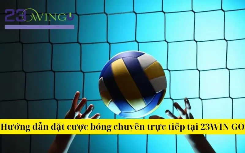 Hướng dẫn đặt cược bóng chuyền trực tiếp tại 23WIN